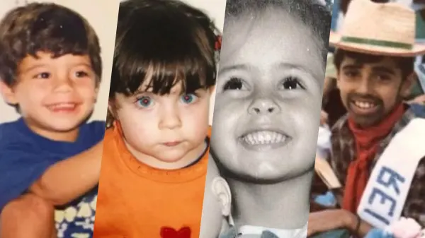 Ex-BBBs: 15 fotos de infância mostram antes e depois