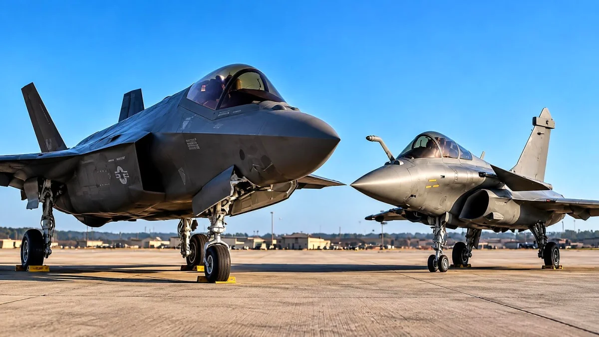 F-35 estreia no Tarang Shakti e desafia Rafale com 8 países no céu