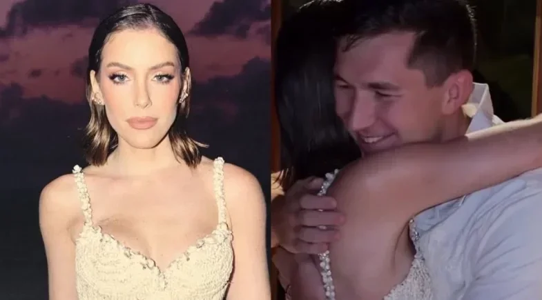 Fabiana Justus conhece doador de medula que salvou sua vida