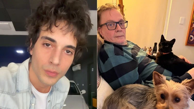 Fábio Jr. posa com pets e gera comentários após crise de Fiuk