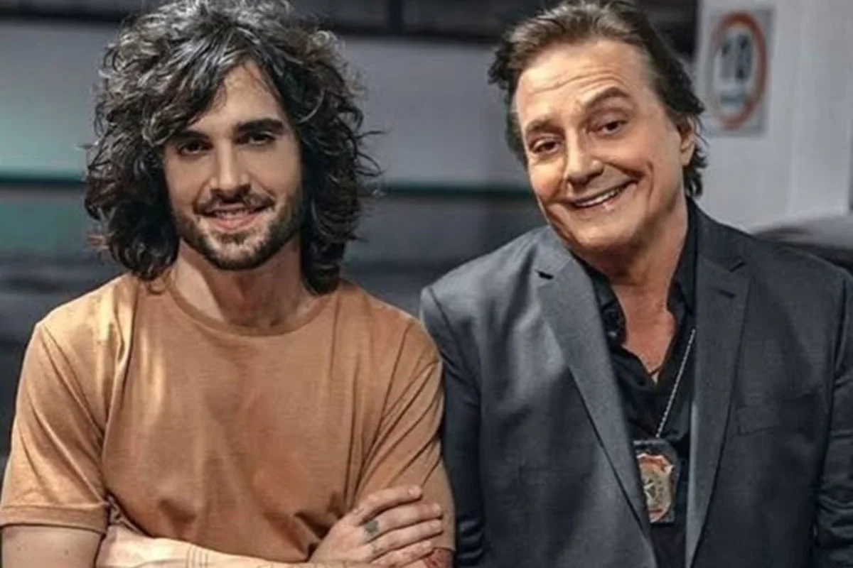 Fábio Jr. resgata foto antiga e fãs confundem com Fiuk