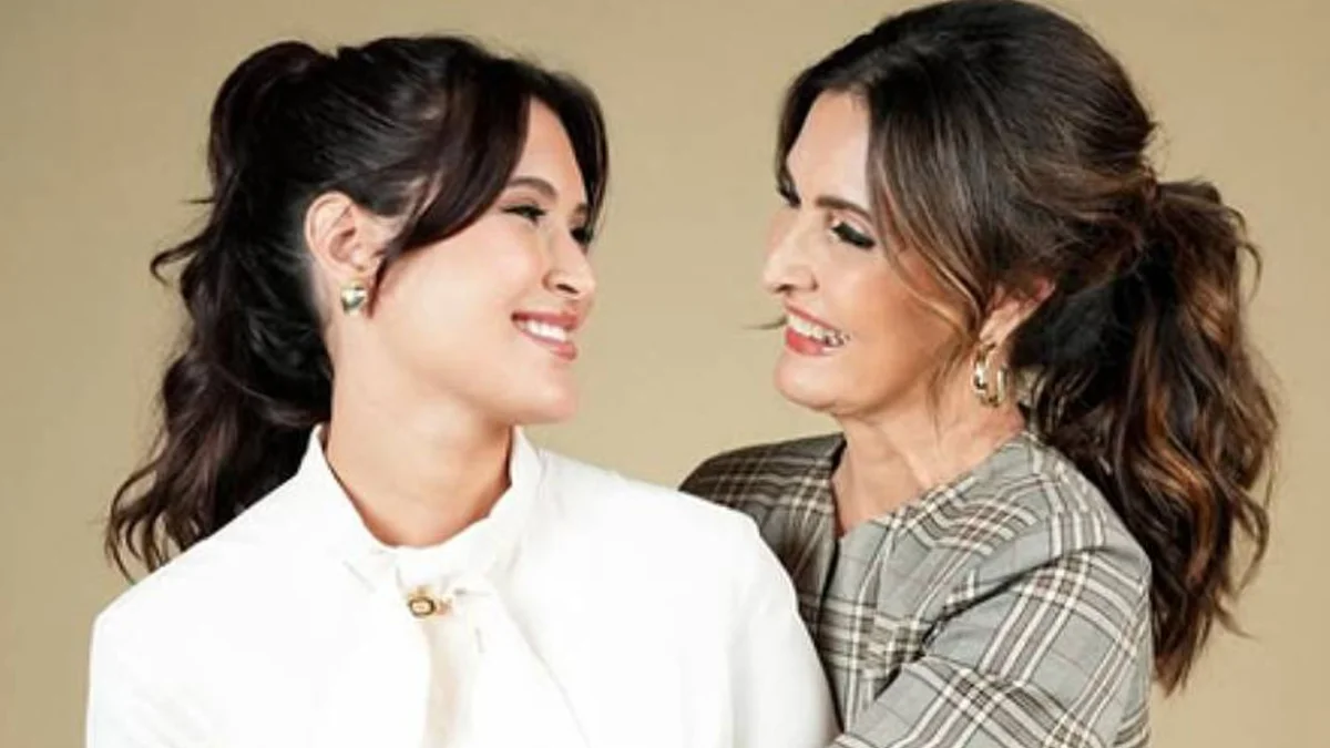 Fátima Bernardes e Bia: semelhança choca fãs em ensaio