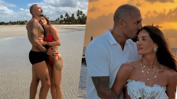 Fernando Medeiros declara amor e lembra "há 11 anos" por Aline