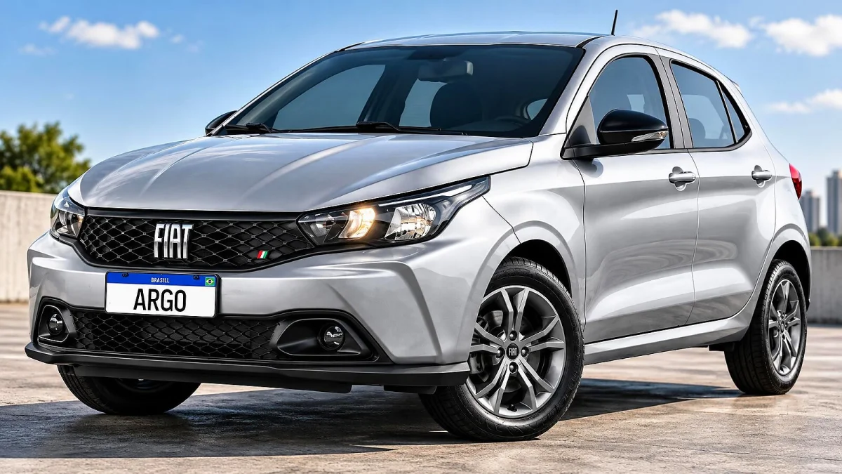 Fiat Argo: Drive 2027 chega como versão única por R$98.990