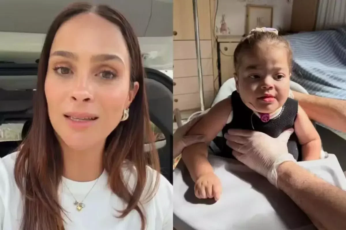 Filha de Juliano Cazarré tem duas convulsões e queda de saturação