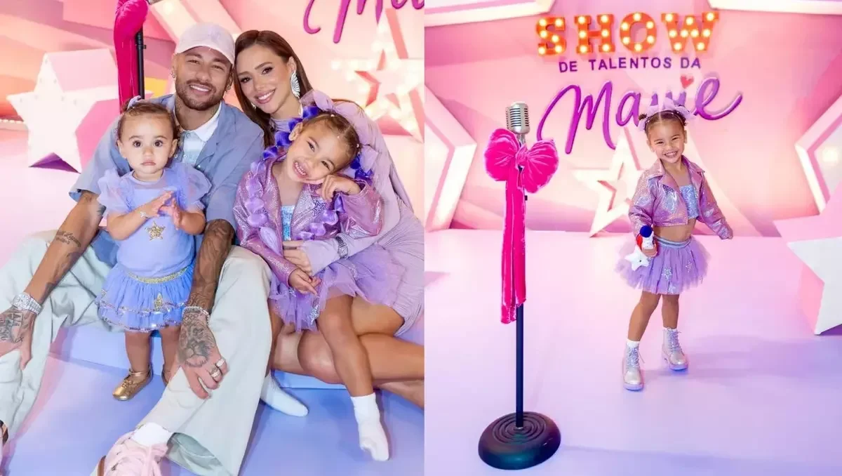 Filha de Neymar e Bruna Biancardi celebra 3 anos em festa privada