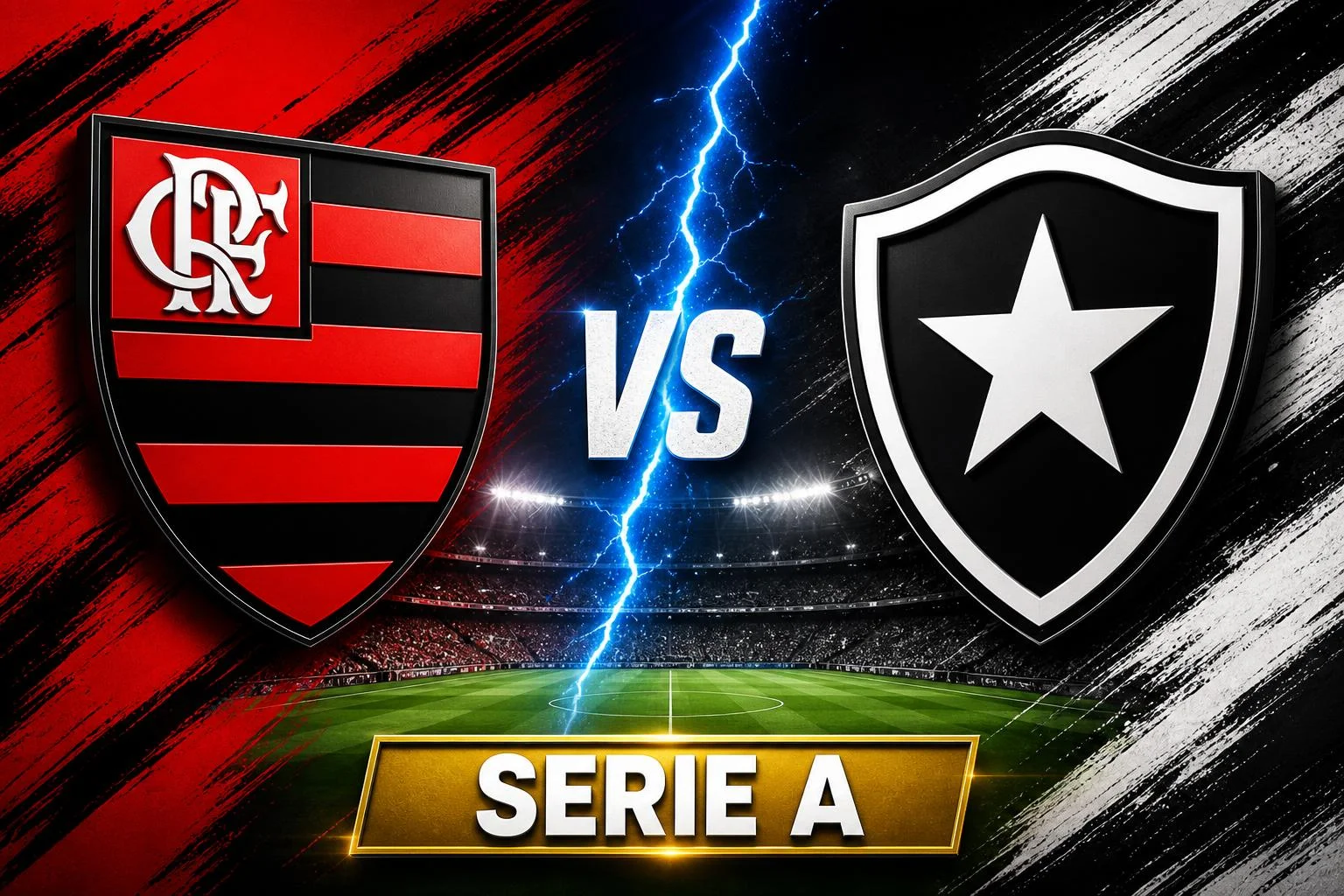 Flamengo x Botafogo ao vivo — Serie A