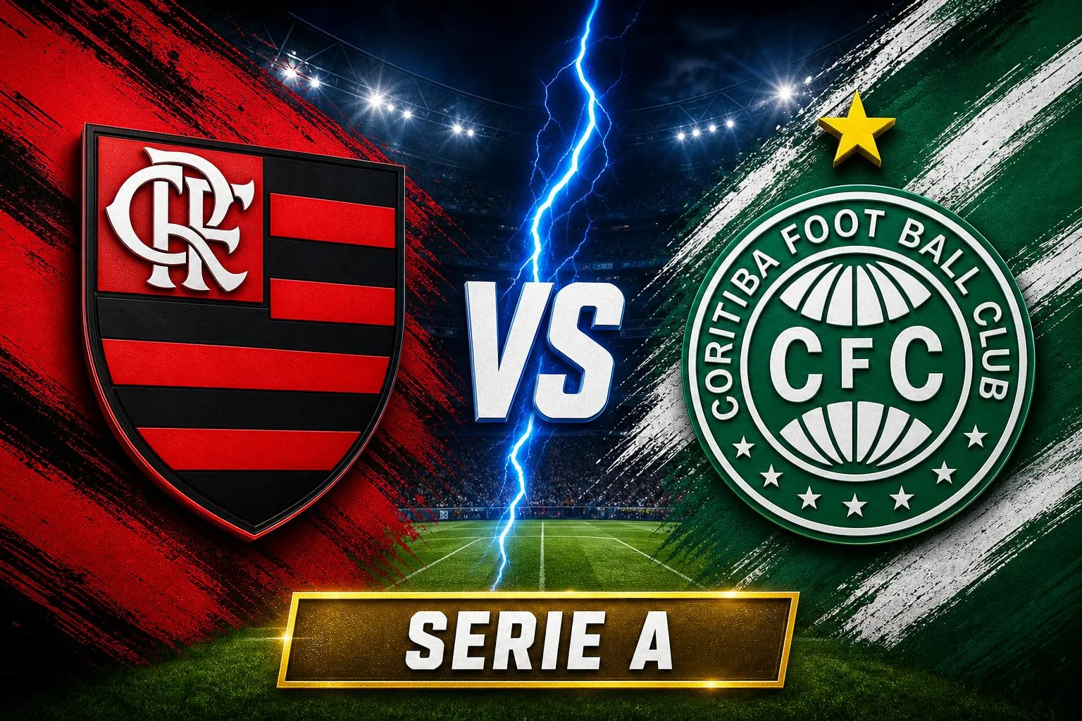 Flamengo x Coritiba ao vivo — Serie A