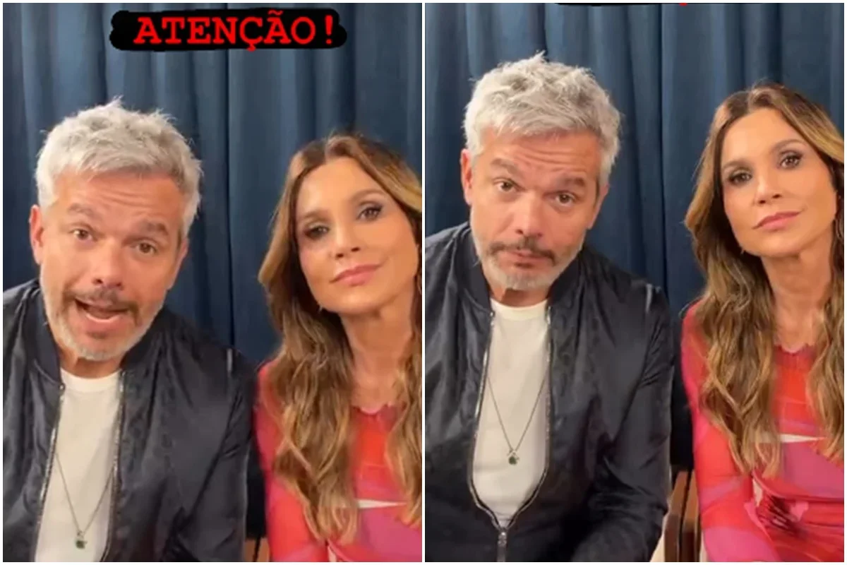 Flávia Alessandra: golpe com IA usa imagem do casal em anúncios