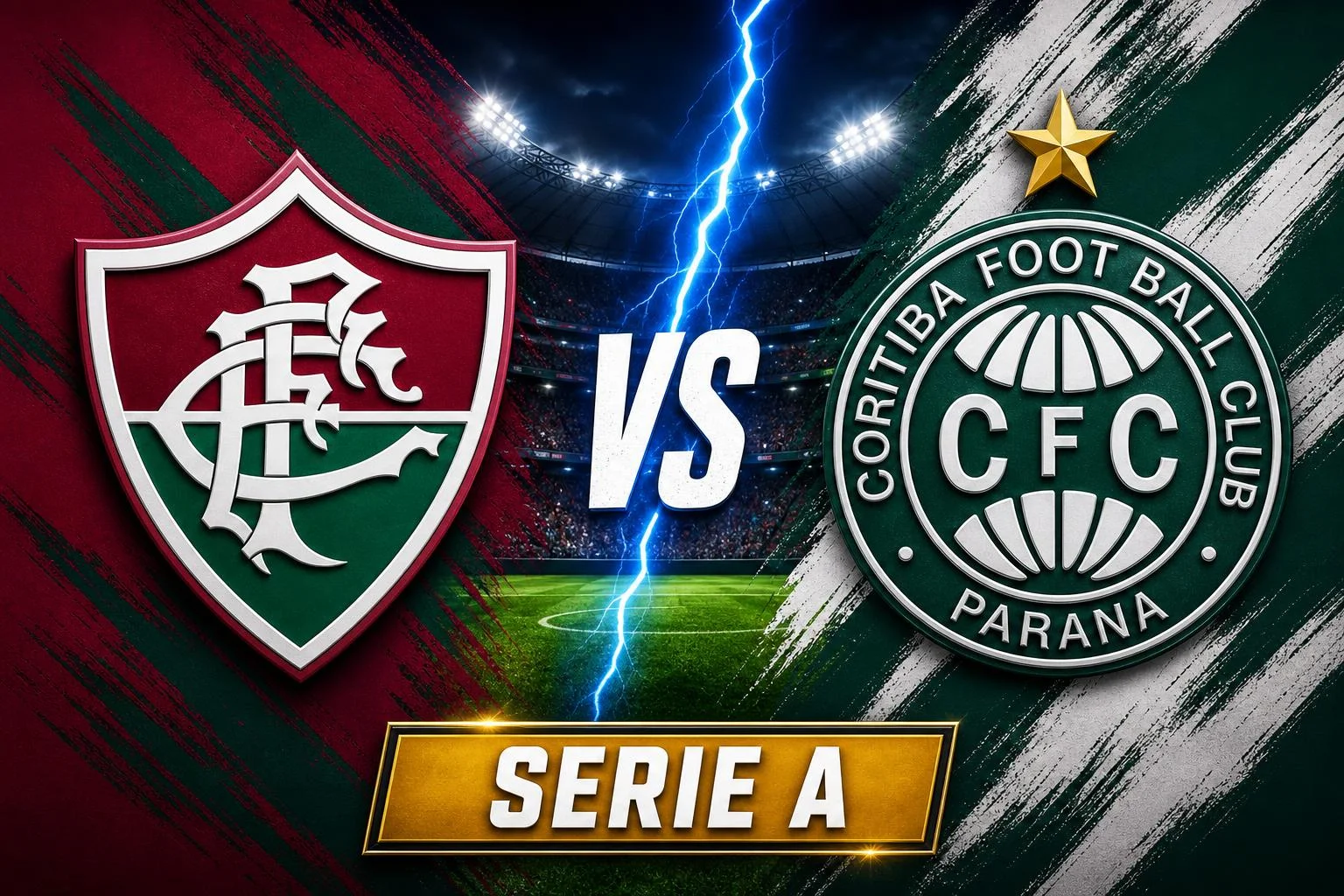 Fluminense x Coritiba ao vivo — Serie A