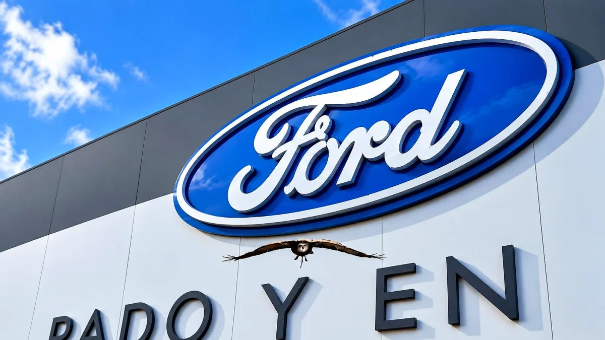 Ford: gavião corta presença de pombos em 80% na fábrica do México