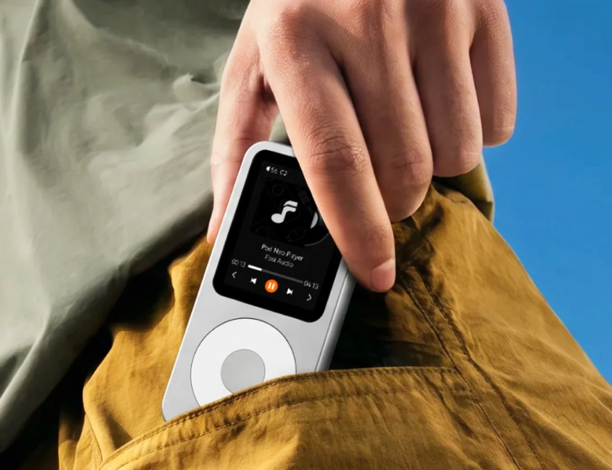 Fosi Audio DAP Neo: MP3 com visual de iPod Nano por $79.99