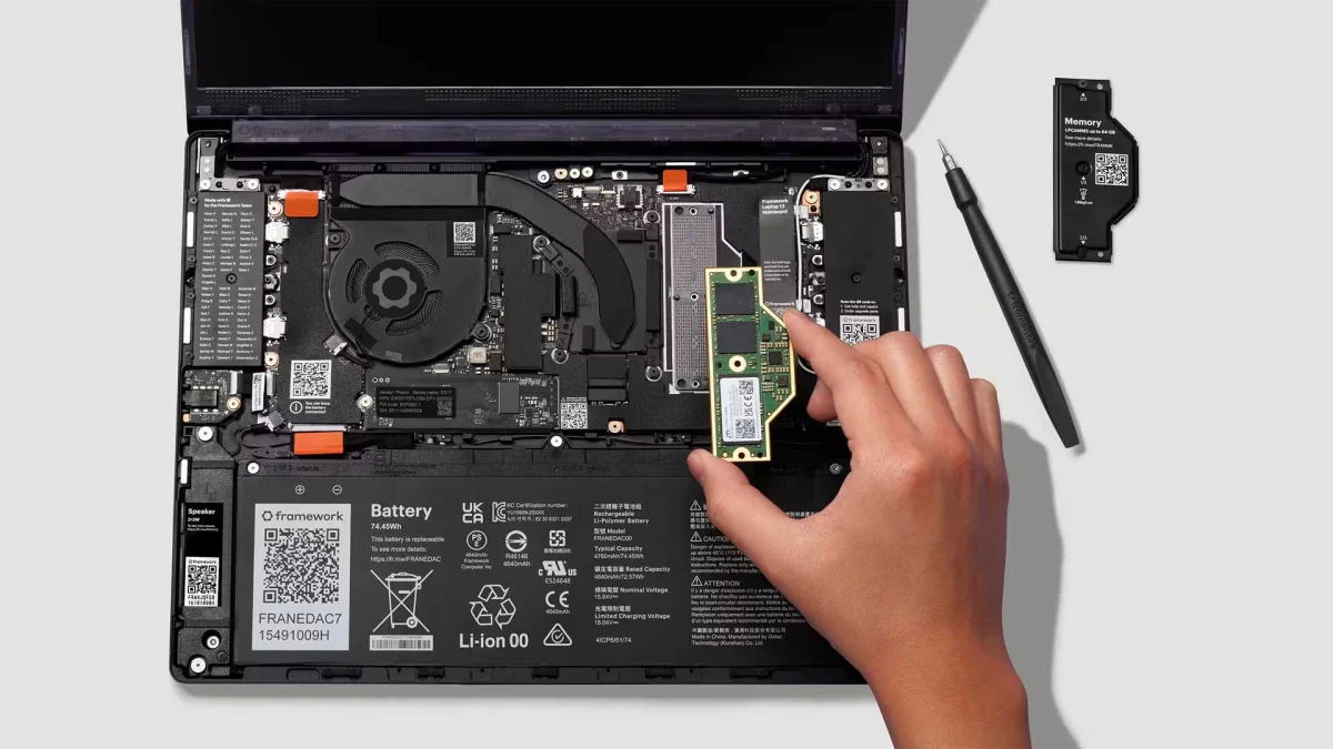 Framework Laptop 13 Pro: US$800 a mais e erro "Sem memória instalada"