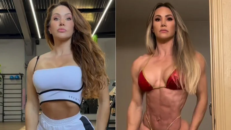 Francielle Mattos mostra antes e depois e alerta para custo do físico