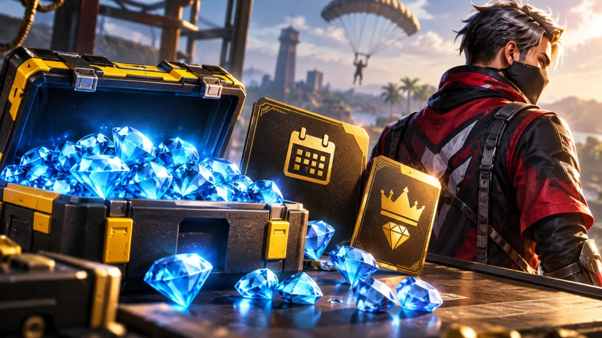 Free Fire: assinatura rende 1.800 diamantes, mas libera só 300