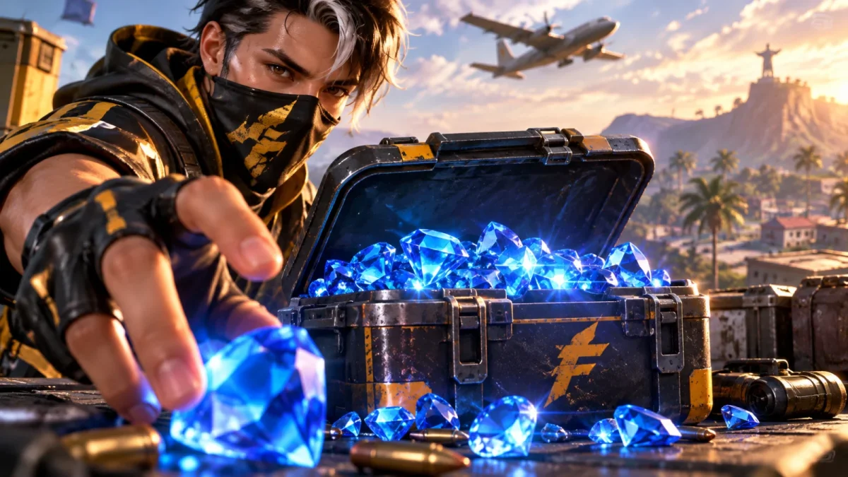 Free Fire: geradores prometem 9.999 diamantes e expõem risco