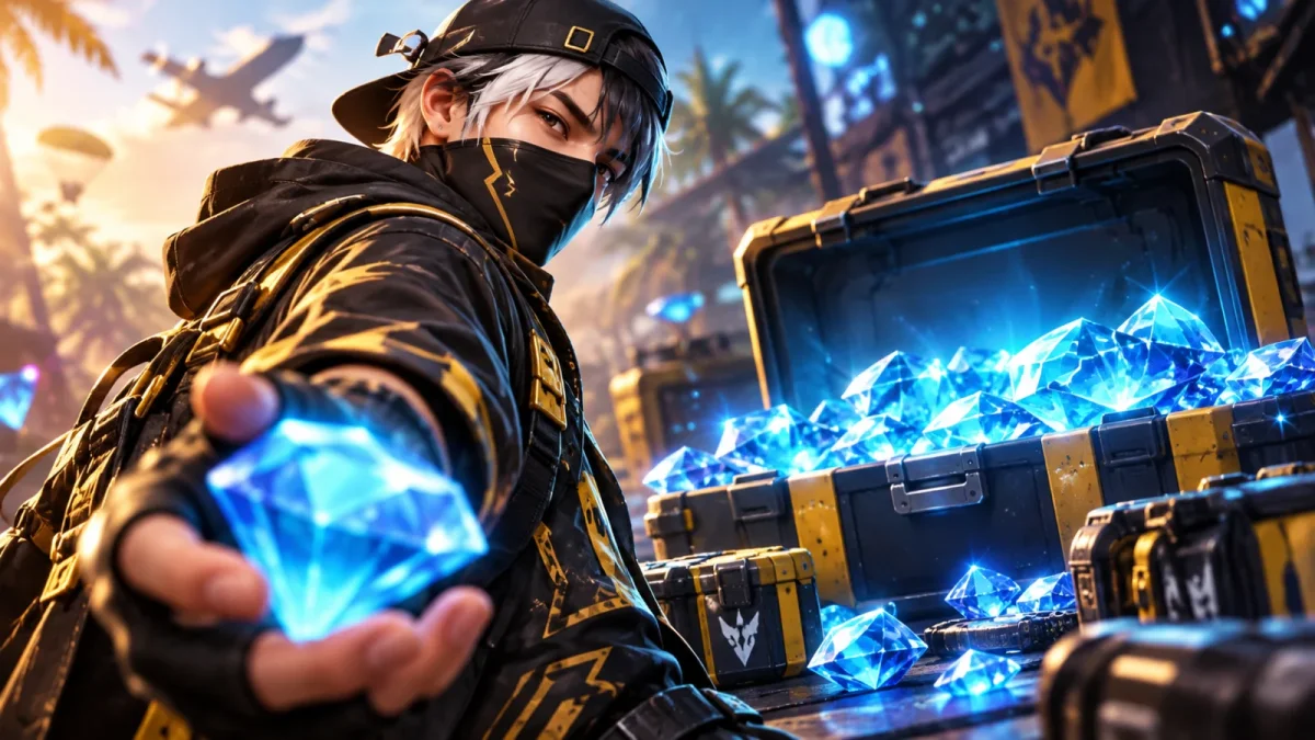 Free Fire: O Oculto libera conjunto Sombra da Noite sem diamantes