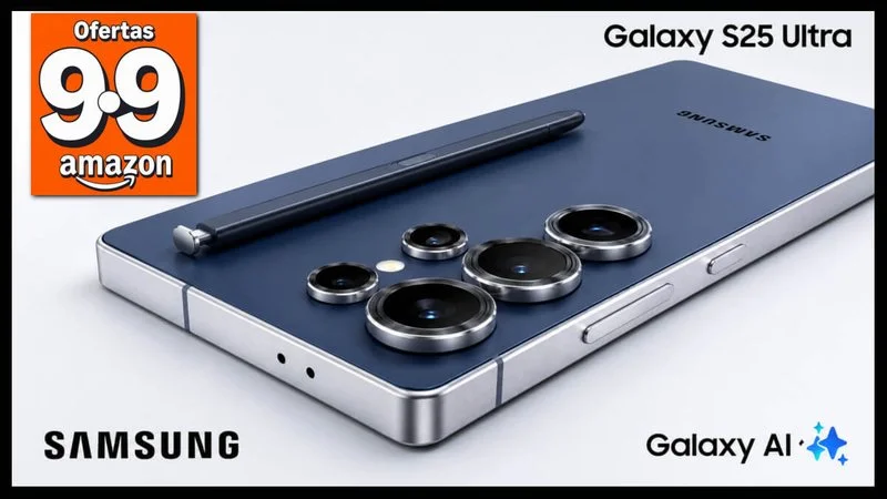 Galaxy S25 Ultra: 51% de desconto no 9.9 Amazon