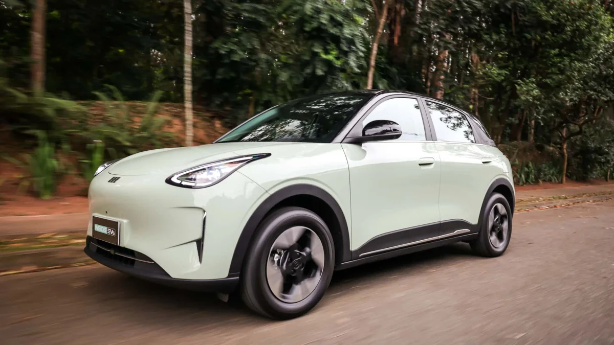 Geely EX2 lidera vendas na China