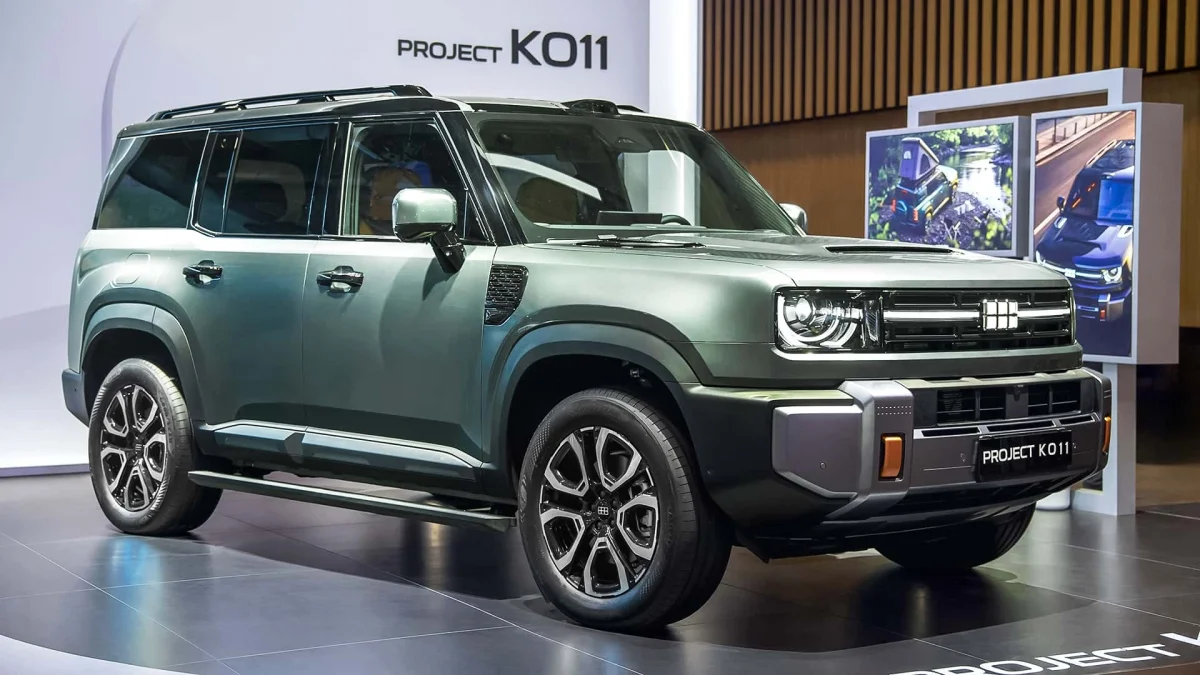 Geely KO11: rival do Haval H7 chega à Europa como híbrido plug-in