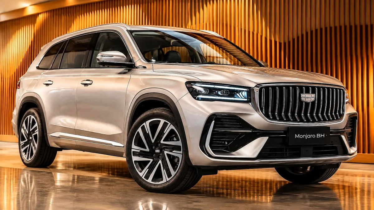 Geely Monjaro estreia versão híbrida plug-in com tração integral