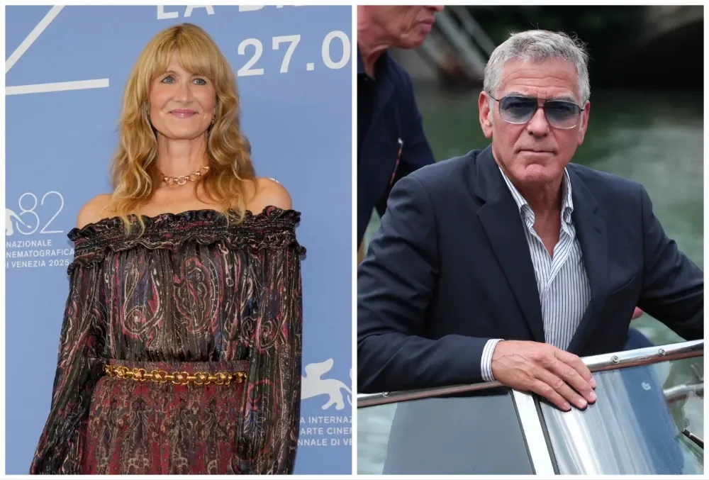 George Clooney: Laura Dern fará a Laudatio no Leão de Ouro por carreira