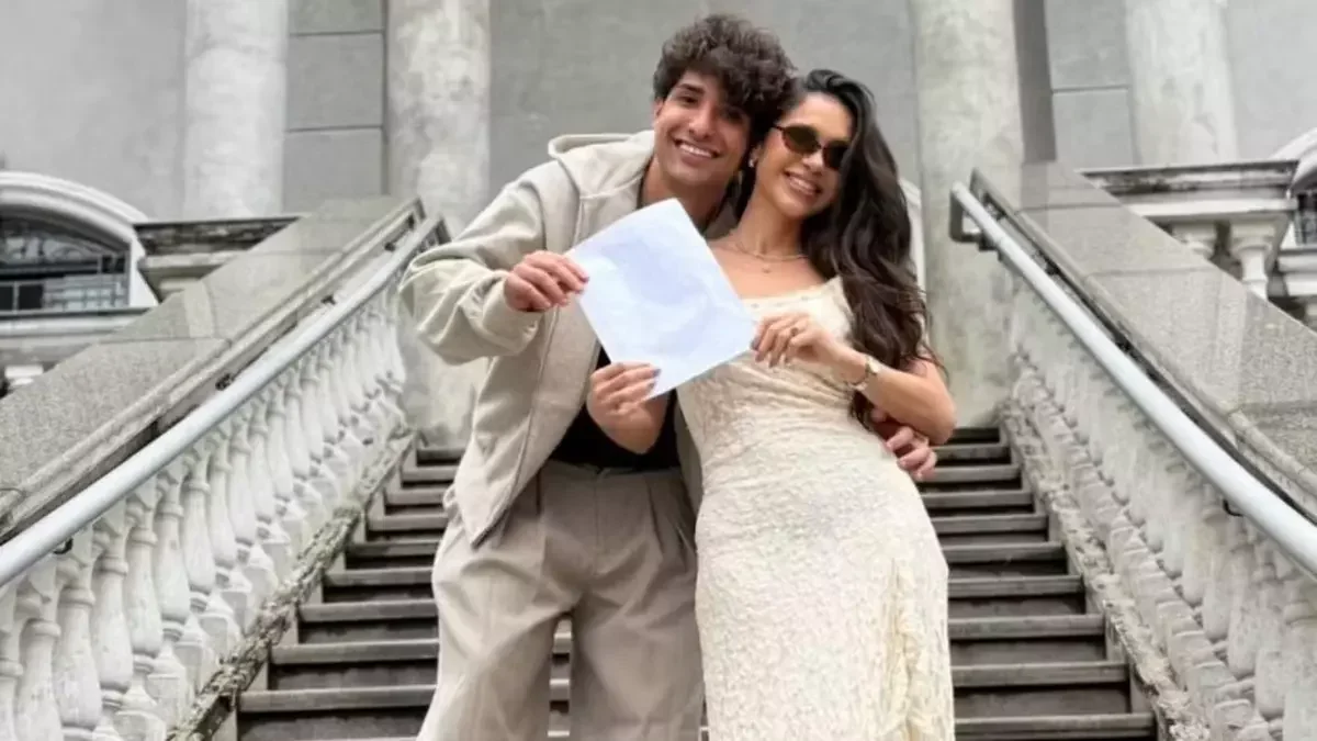 Gizelly Bicalho oficializa união com Cauê Fantin por economia