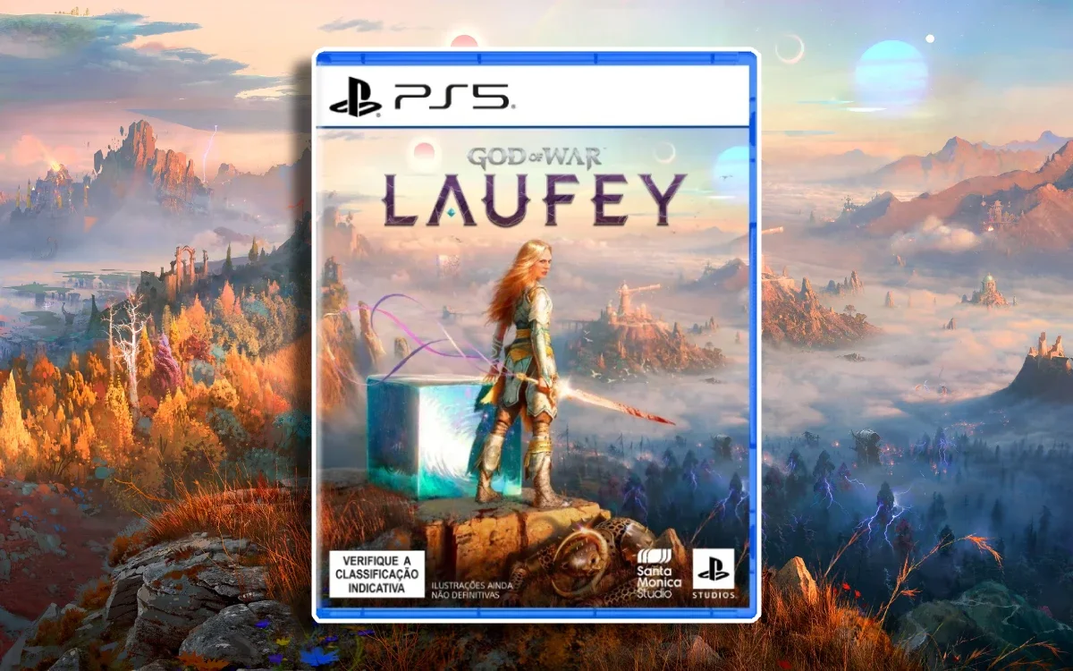 God of War Laufey: pré-venda em mídia física para PS5 a R$371