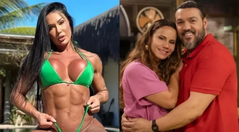 Gracyanne Barbosa aceita trisal com Belo e Viviane Araújo por cachê