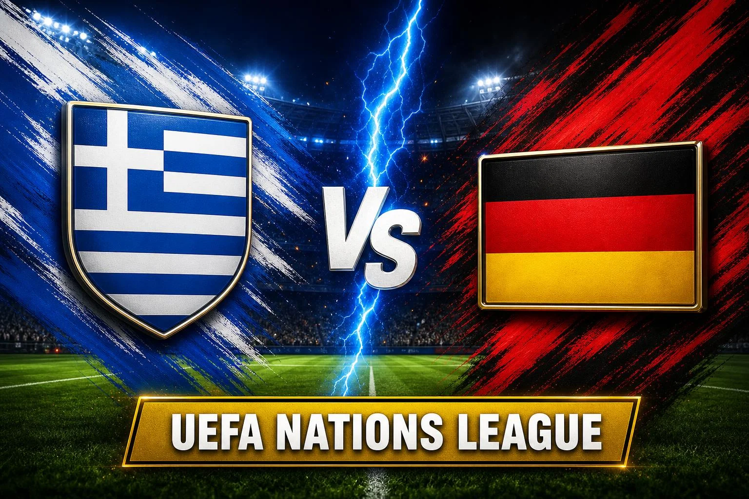 Grécia x Alemanha ao vivo — UEFA Nations League