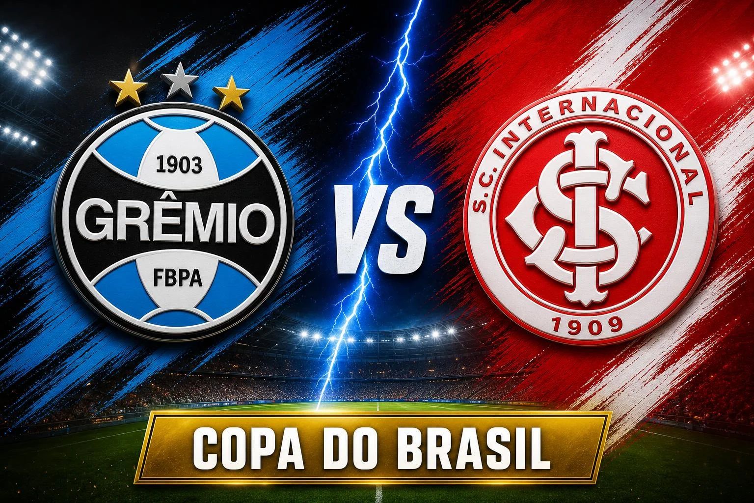 Gremio x Internacional ao vivo — Copa Do Brasil