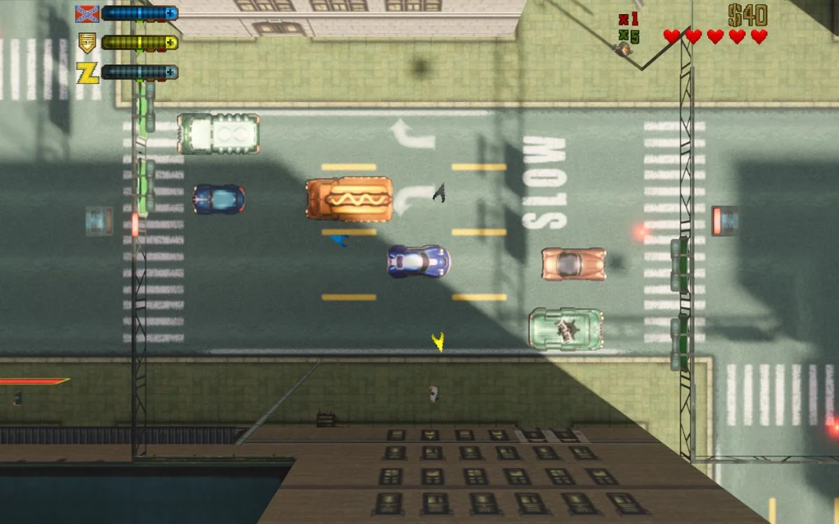 GTA 2: mod com RTX Remix leva path tracing ao clássico