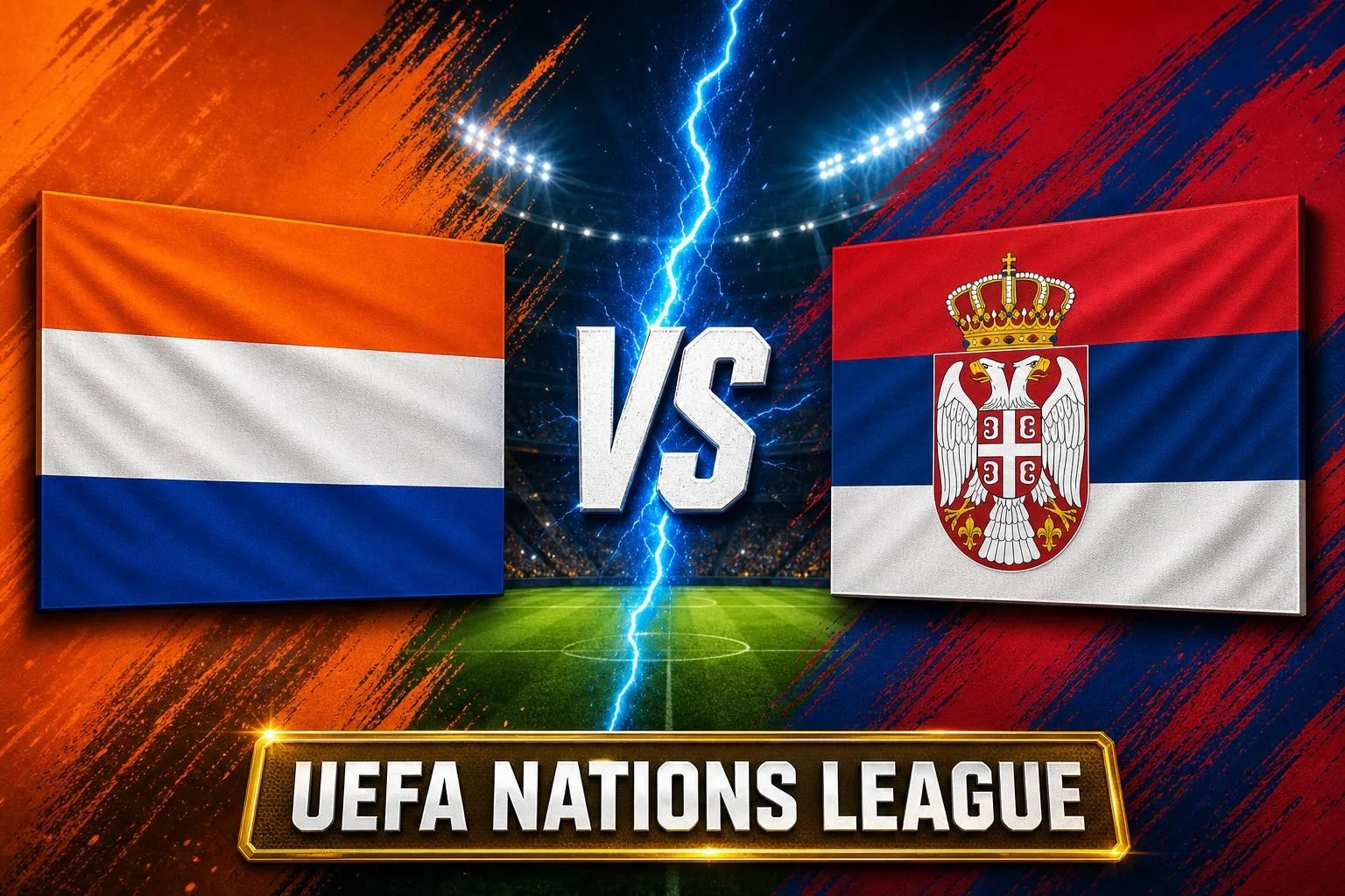 Holanda x Sérvia ao vivo — UEFA Nations League