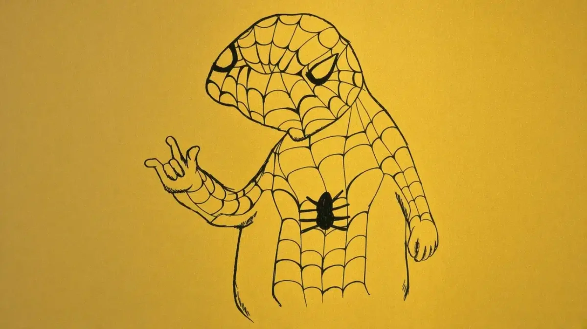 Homem-Aranha: Um Novo Dia — cartaz desenhado à mão vira viral