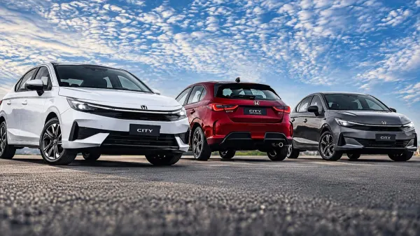 Honda City estreia versão RS no hatch e mantém motor 1.5