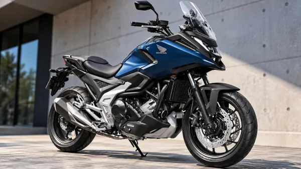 Honda NC750X ganha azul metálico e R$ 5.380 separam MT e DCT