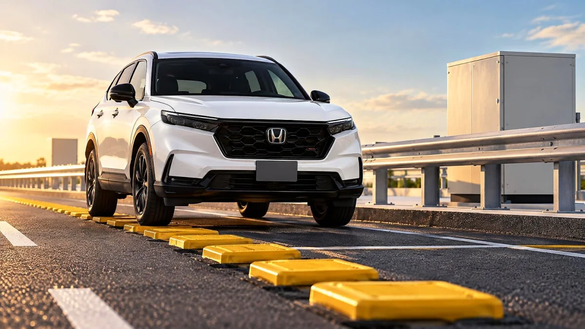 Honda testa recarga sem fio para veículos em movimento nas rodovias