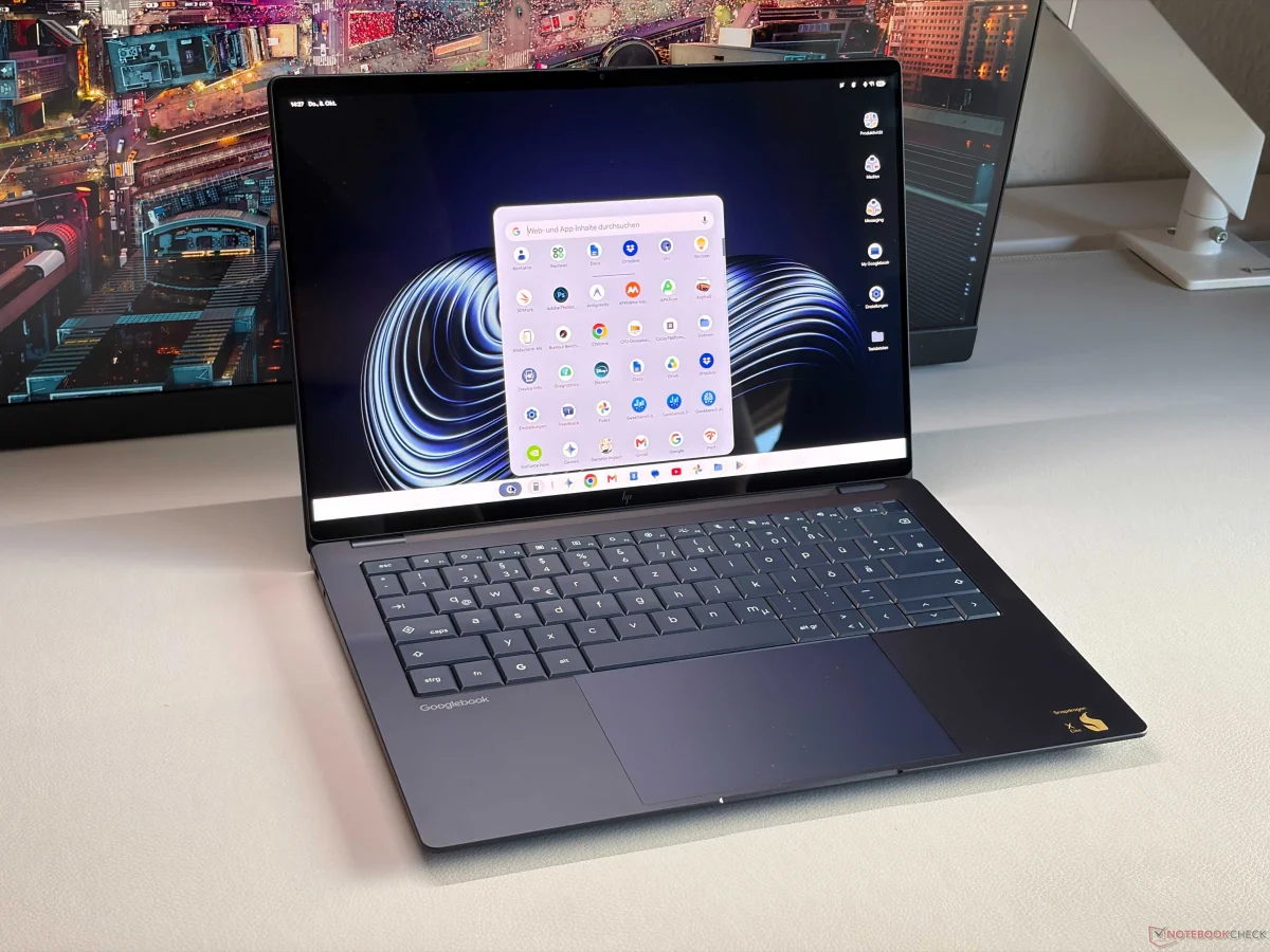 HP Googlebook 14c: acabamento premium, mas bateria fica abaixo de 14h