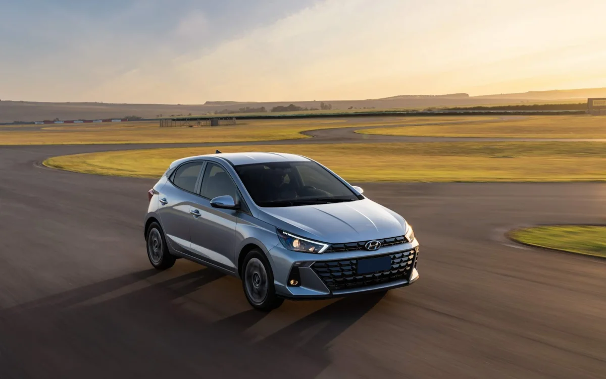 Hyundai HB20 lidera vendas com 3.749 unidades