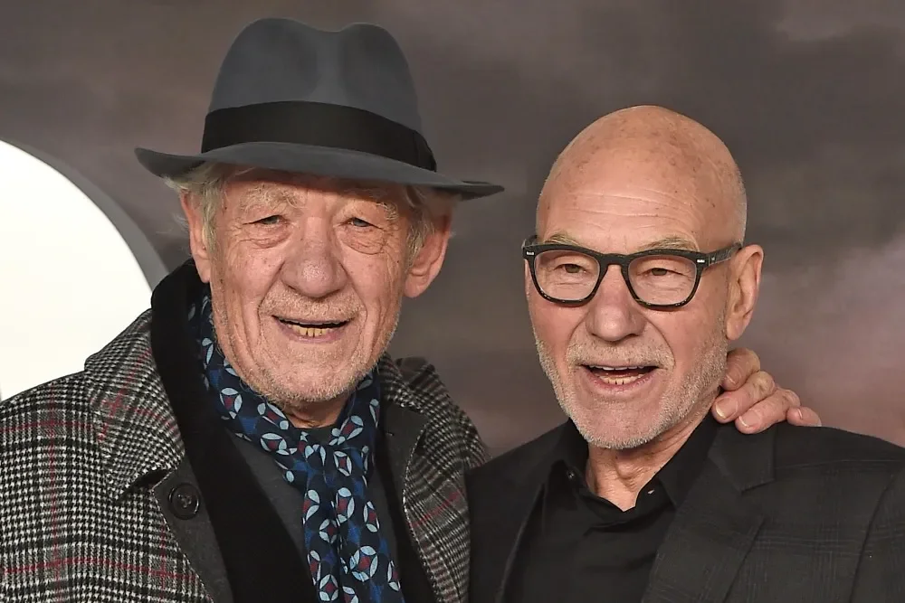 Ian McKellen homenageia Patrick Stewart: "coração à mostra"
