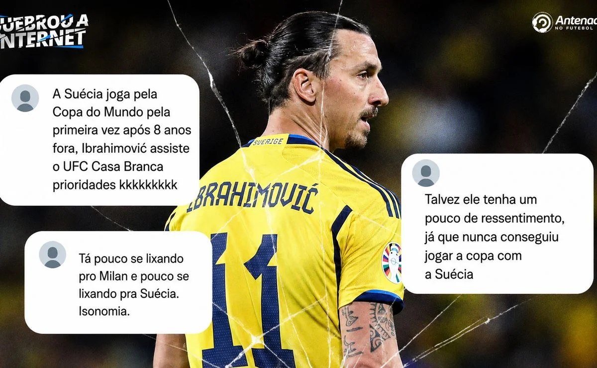 Ibrahimovic vira assunto global ao preferir UFC à estreia