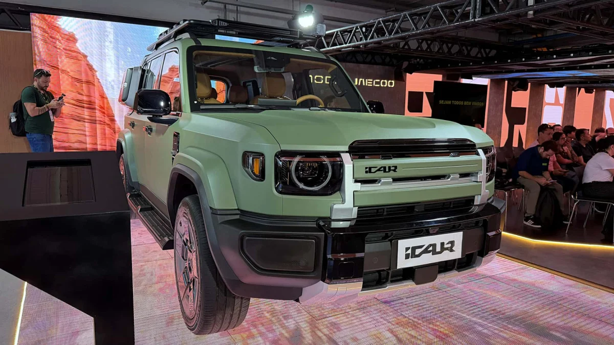 iCaur V27: híbrido REEV roda 300 km só na bateria