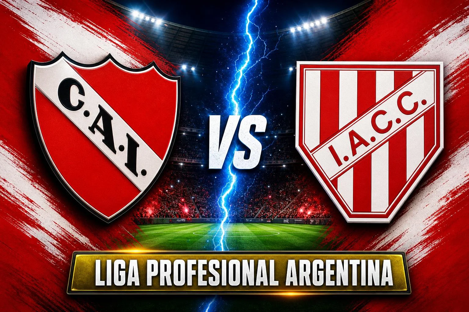 Independiente x Instituto Cordoba ao vivo — Liga Profesional Argentina