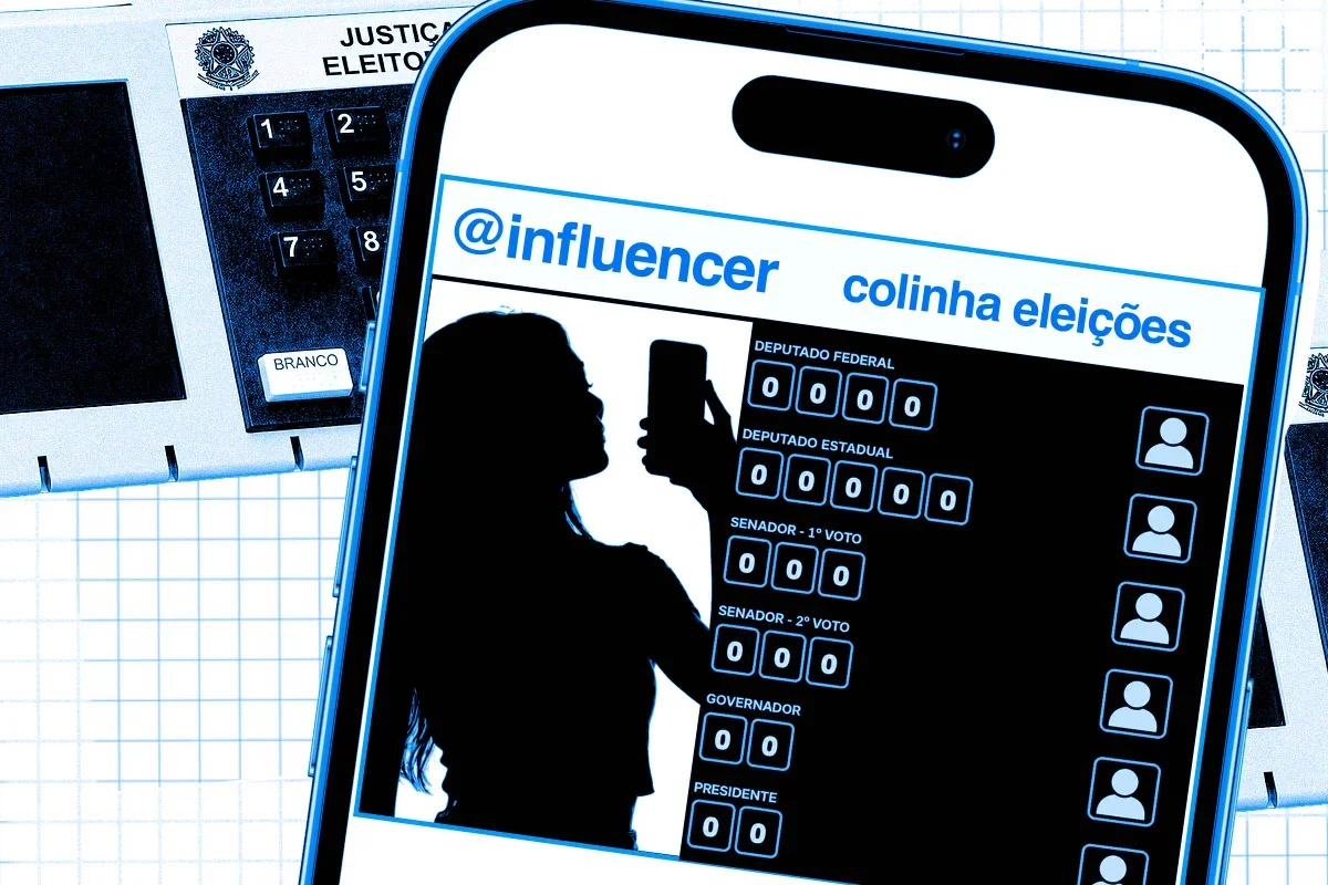 Influenciadores podem publicar "colinha" e mantê-la no dia do voto
