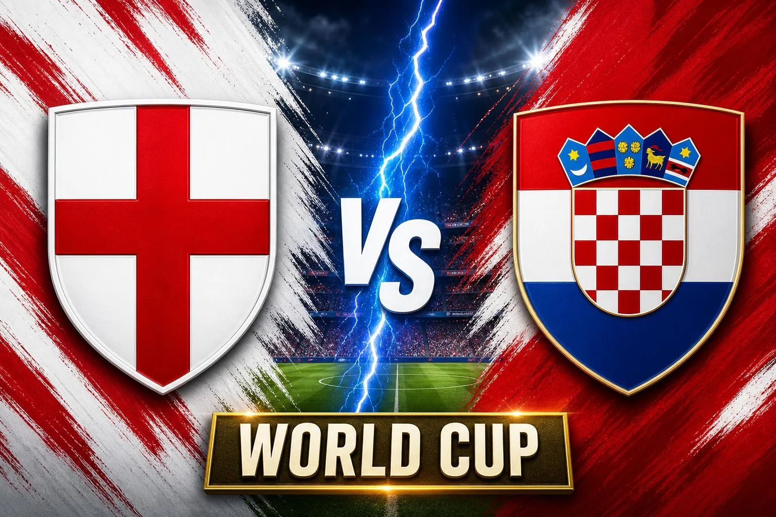 Inglaterra x Croácia ao vivo — World Cup