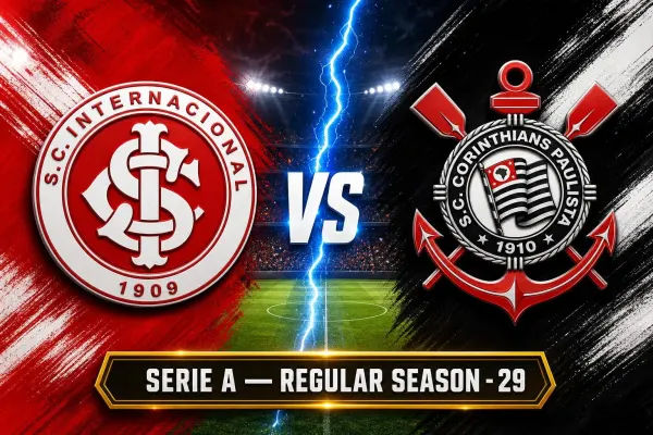 Internacional x Corinthians: onde assistir, horário e escalações (07/10)