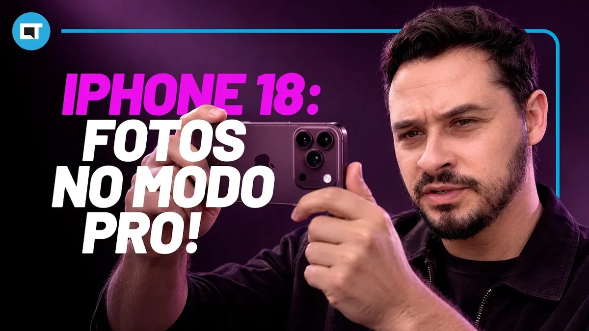 iPhone 18 Pro ganha controles manuais e abertura física