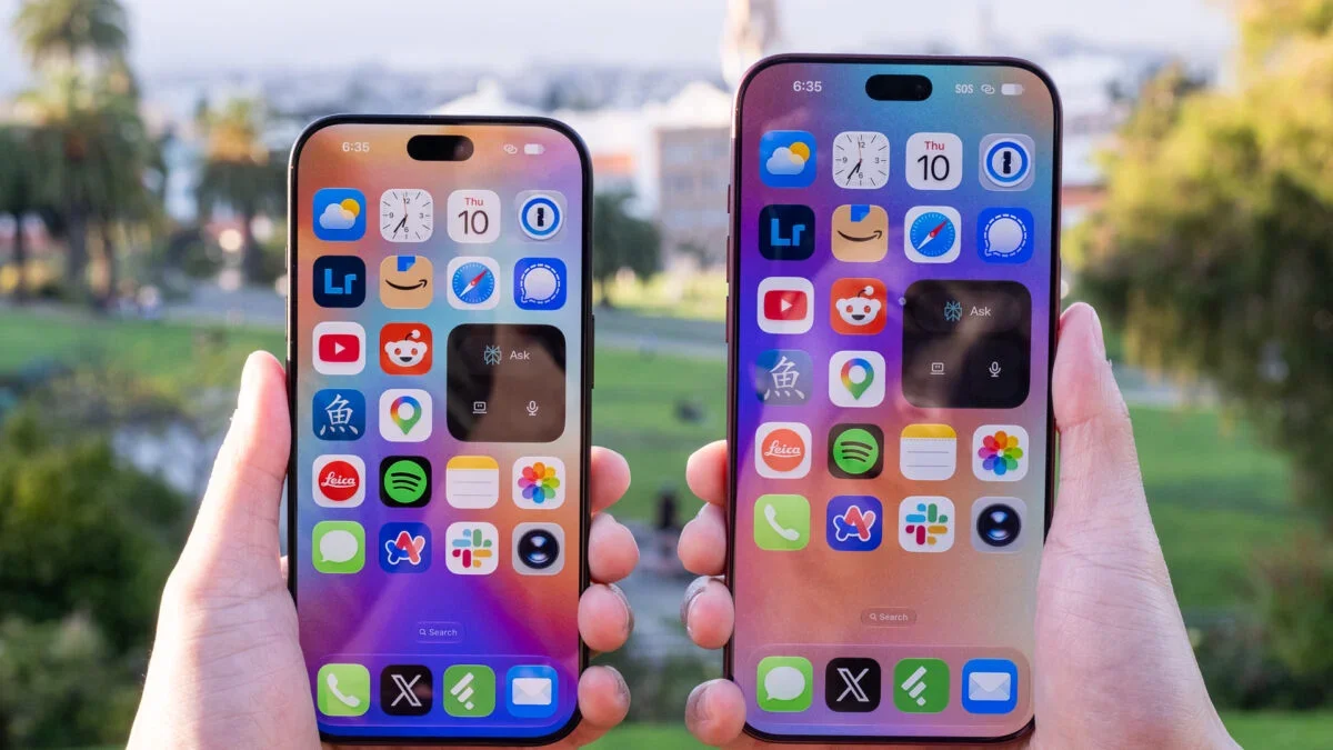 iPhone 20 Pro e 20 Pro Max: telas maiores e canto quad-curvo reduzem bordas