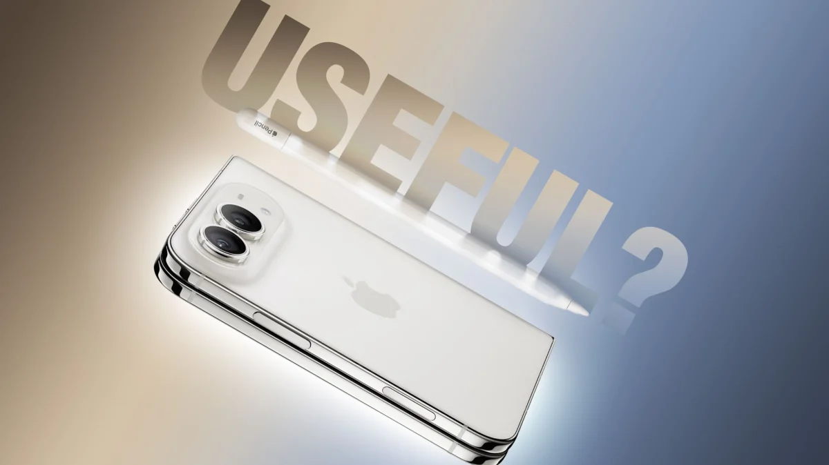 iPhone Duo: Apple Pencil USB‑C funciona, mas sem sensibilidade