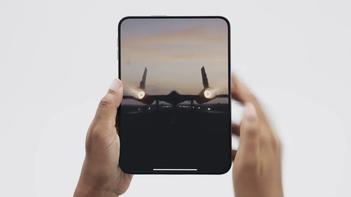 iPhone Duo: câmera escondida sob o display elimina notch